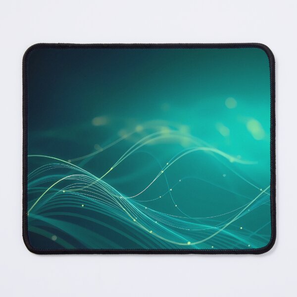 Item preview, Dimension Waves Light Color Digital Art Modern Illustration designed and sold by ART ATTACK ZONE.