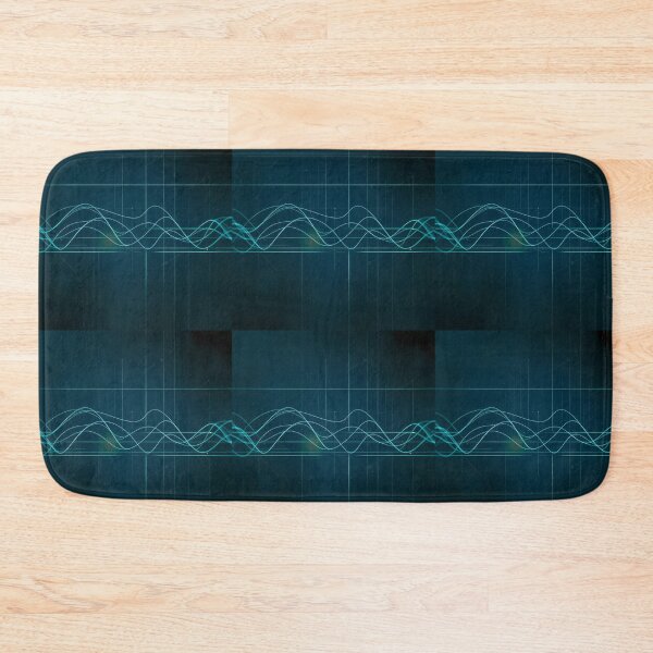 Item preview, Life Waves Light Color Digital Art Modern Illustration designed and sold by ART ATTACK ZONE.