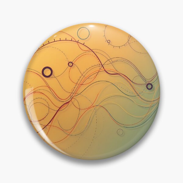 Item preview, Watch Waves Light Color Digital Art Modern Illustration designed and sold by ART ATTACK ZONE.