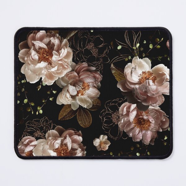 Item preview, Mystic Vintage,Gothic Dark Academia Peonies NIghtgarden designed and sold by UtArt.