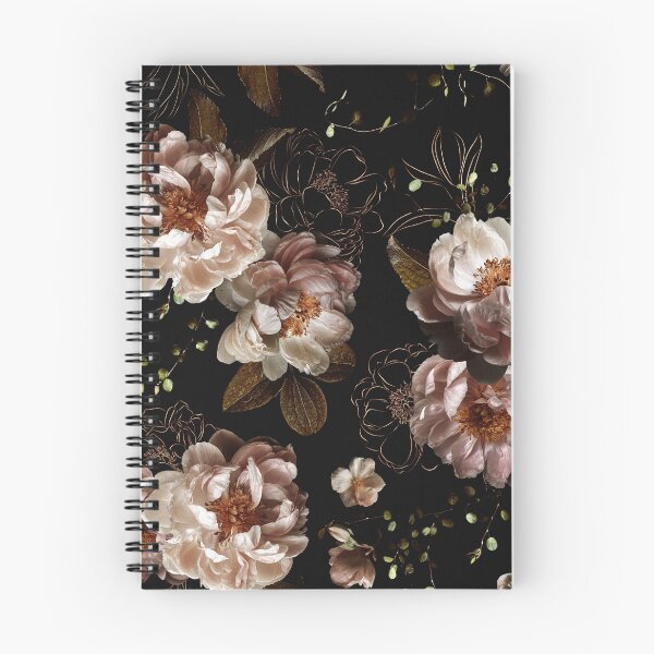 Item preview, Mystic Vintage,Gothic Dark Academia Peonies NIghtgarden designed and sold by UtArt.