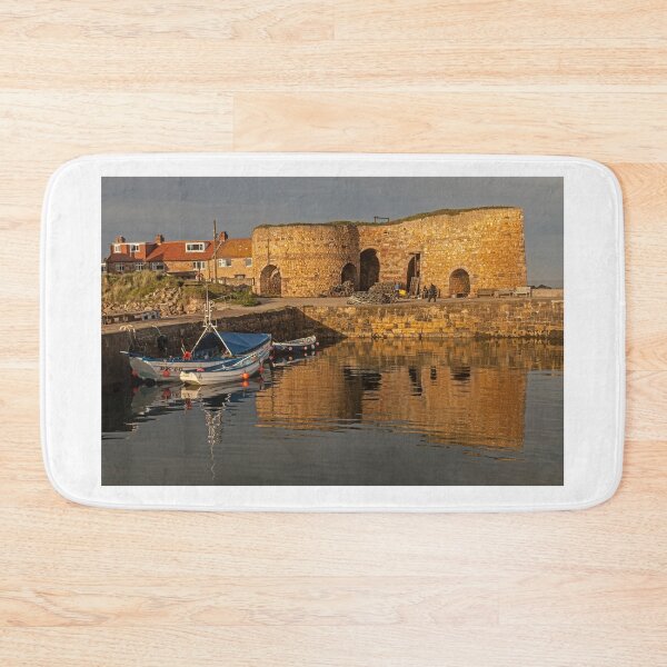 Item preview, Vintage Harbor at Beadnell with Fishing Boats designed and sold by David Patterson.