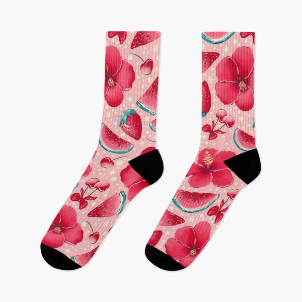 Item preview, Tropical Fruit and Floral Pattern - Vibrant Summer Design designed and sold by Arty and Awkward.