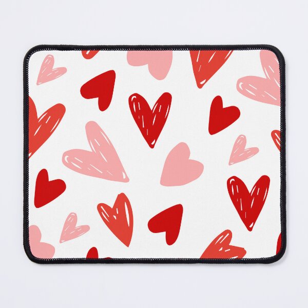 Item preview, Red pink hearts Valentine Day designed and sold by Pearl-Island.