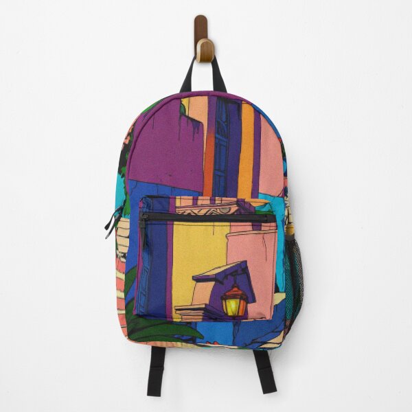 Item preview, Chichén Itzá Sunset – 90s Anime Mexican Landmark designed and sold by RetroRebootShop.