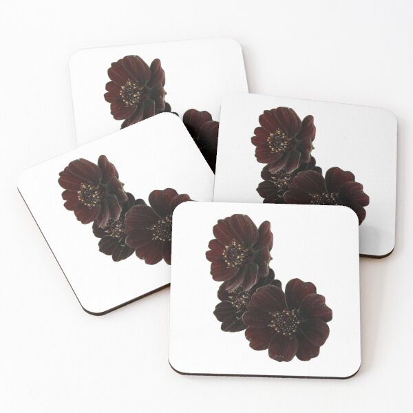 Item preview, Brown and black flowers designed and sold by di-Vera-Rosati.