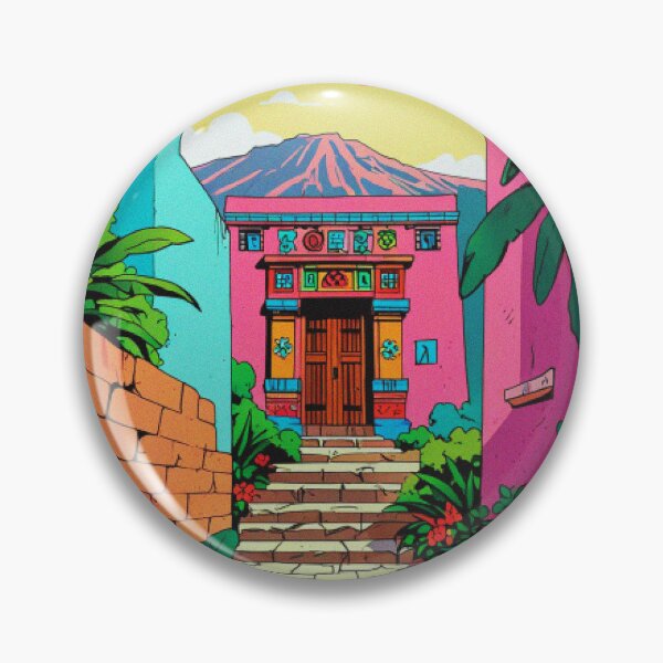 Item preview, Palenque Ruins – Classic Anime Mexican History designed and sold by RetroRebootShop.