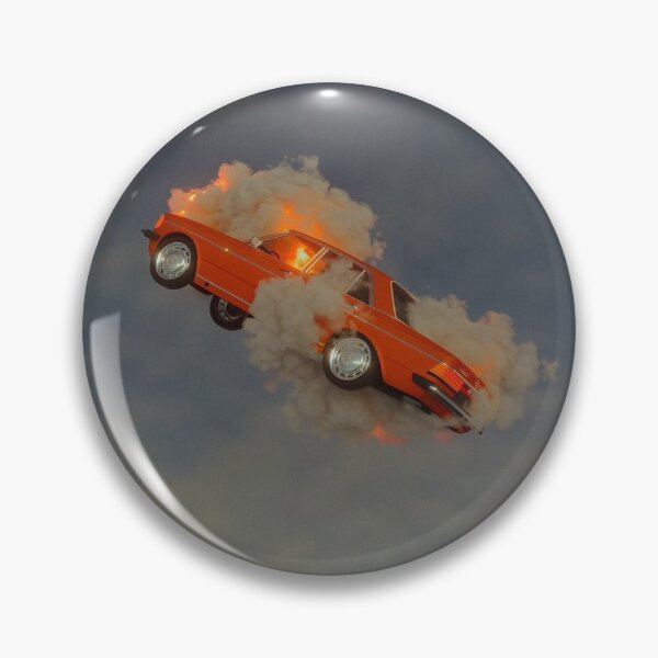 Item preview, Retro Car On Fire designed and sold by KinkyDevilHead.