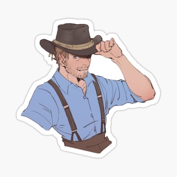 Vista previa del artículo con la obra «arthur morgan rdr2», diseñado y vendido por CharlotteMaes.