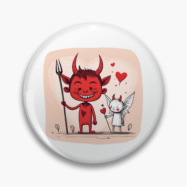 Item preview, Love & Chaos: The Angel vs. Devil Valentine’s Collection designed and sold by MiszungART.