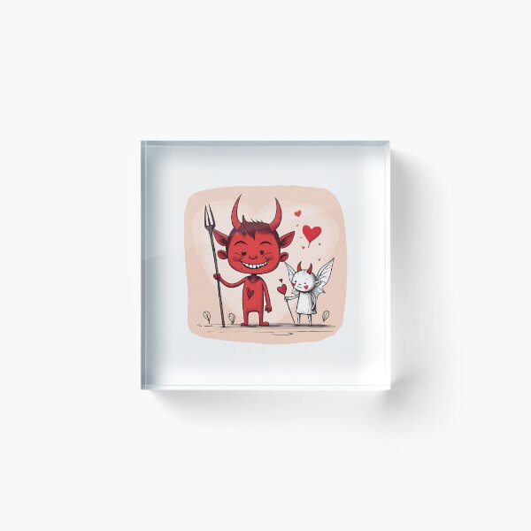Item preview, Love & Chaos: The Angel vs. Devil Valentine’s Collection designed and sold by MiszungART.