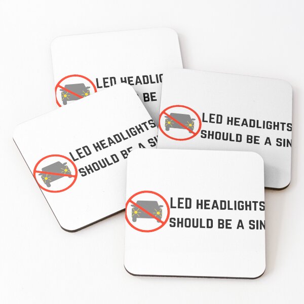 Item preview, LED headlights should be a sin designed and sold by SeminaryGirlies.