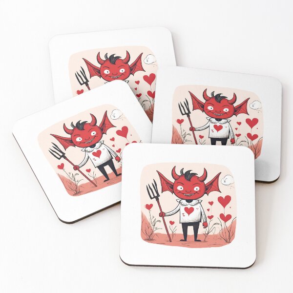 Item preview, Love & Chaos: The Angel vs. Devil Valentine’s Collection designed and sold by MiszungART.
