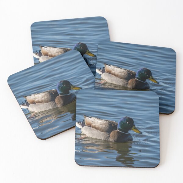 Item preview, Vibrant Mallard Duck on Calm Waters designed and sold by Kristvin Gudmundsson.