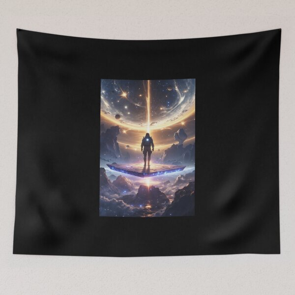 Item preview, The Universe Calls, The Traveler Rises designed and sold by Astraliscape.
