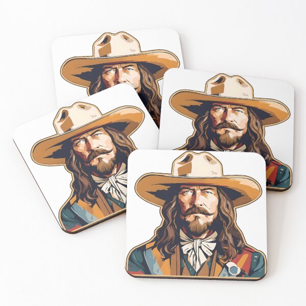 Item preview, Wild Bill Hickok 003 5000x2 no quote designed and sold by Dead Presidents.