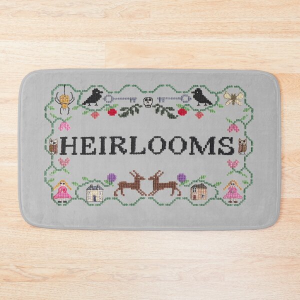 Item preview, Heirlooms animation sampler grey designed and sold by Heirloomsart.