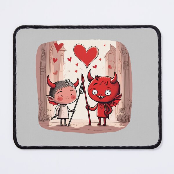 Item preview, Love & Chaos: The Angel vs. Devil Valentine’s Collection designed and sold by MiszungART.