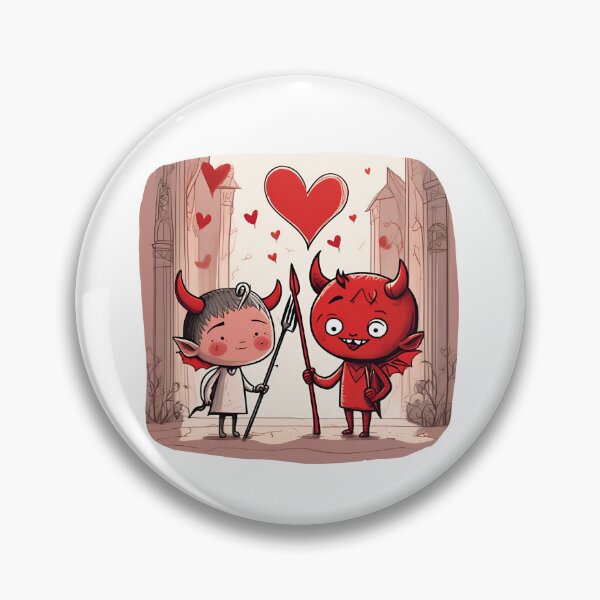 Item preview, Love & Chaos: The Angel vs. Devil Valentine’s Collection designed and sold by MiszungART.