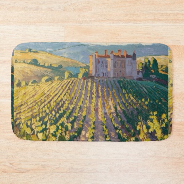 Item preview, Impressionist Provence Vineyard | Châteauneuf-du-Pape French Countryside Painting. By Carraann  designed and sold by CARRAANN.