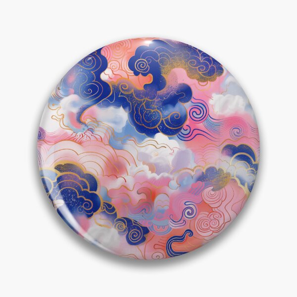 Item preview, Whimsical Thai Cloud Motifs designed and sold by IssaraStudio.
