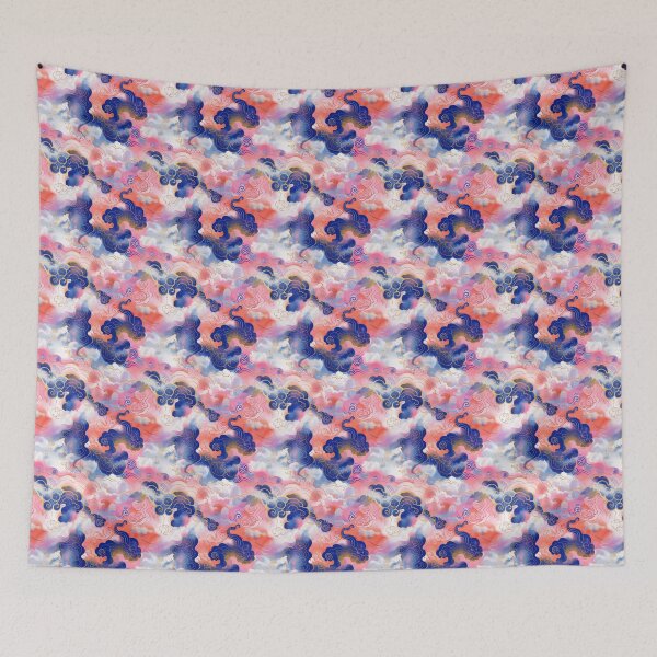 Item preview, Whimsical Thai Cloud Motifs designed and sold by IssaraStudio.