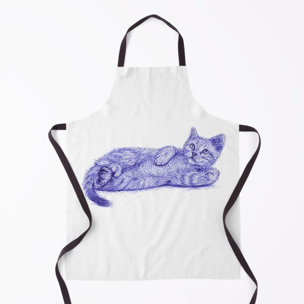 Item preview, Regal Repose: The Confident Cat Sketch designed and sold by DipakSonarArt.