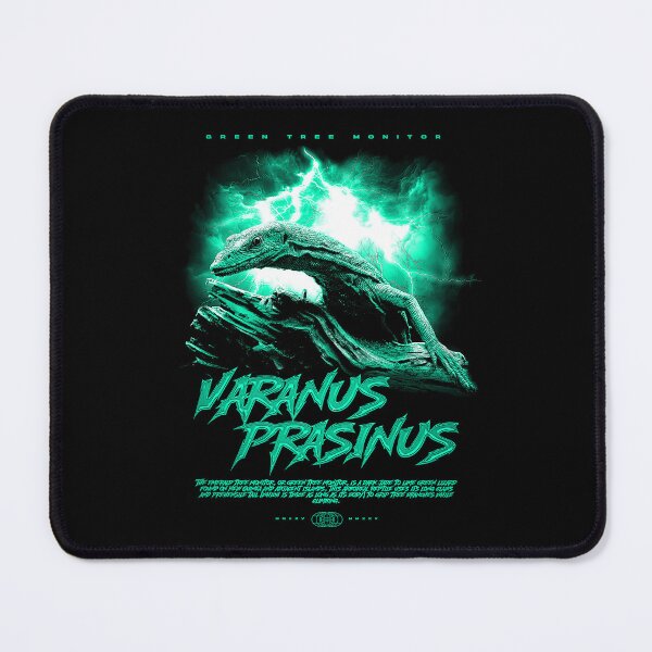 Item preview, Green Tree Monitor Modern Reptile Keeper Streetwear designed and sold by JRRTs.