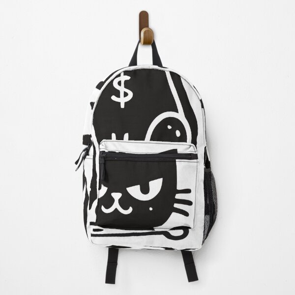 Item preview, Eat the rich - funny cat against corporate greed and billionaires designed and sold by claudiasartwork.