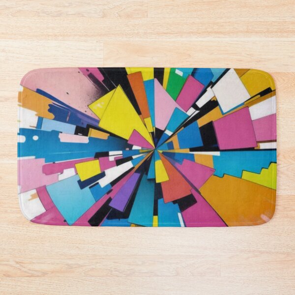 Item preview, Explosive Geometric Burst – Vibrant Abstract Energy designed and sold by SparkyBamBam.