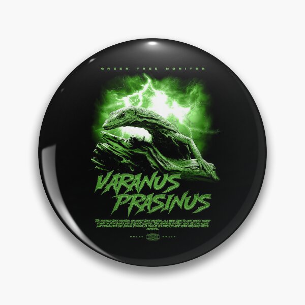 Item preview, Green Tree Monitor Modern Reptile Keeper Streetwear designed and sold by JRRTs.