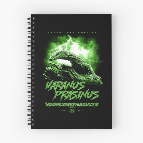 Item preview, Green Tree Monitor Modern Reptile Keeper Streetwear designed and sold by JRRTs.