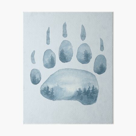 Misty Mountain Hop Art Board Print