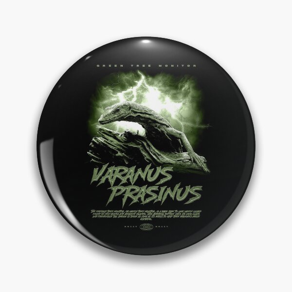 Item preview, Green Tree Monitor Modern Reptile Keeper Streetwear designed and sold by JRRTs.
