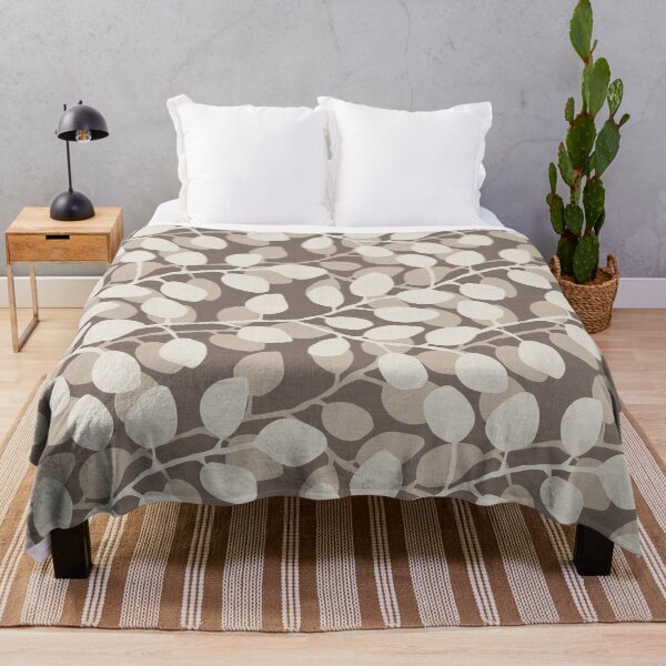 Artikelvorschau, Serene harmonious Japandi style Branches linen textured 1a entworfen und verkauft von Designsbyluzia.