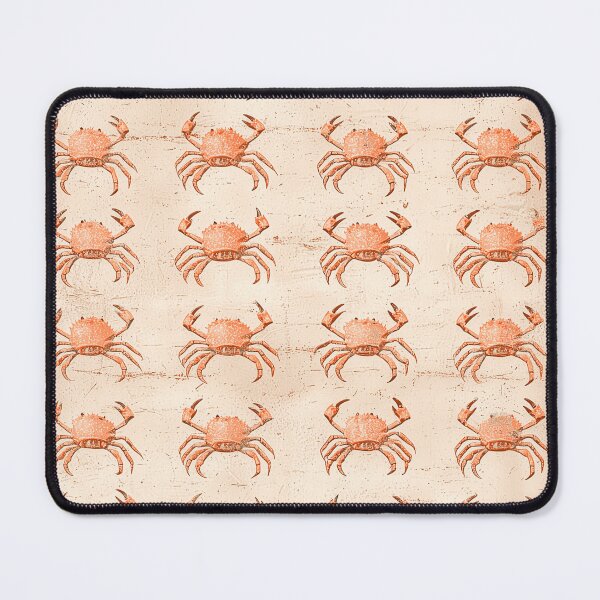 Item preview, A vintage-inspired background with retro decorative textures, hundreds of small crabs arranged in a low-contrast nostalgic pattern designed and sold by Paolo Modena Photography    -   Fine Italian Art.