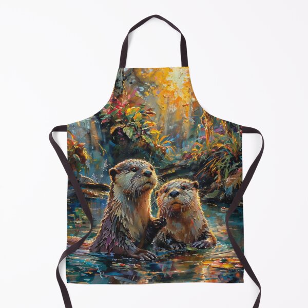 Item preview, Otter Couple designed and sold by Dawn van Doorn.