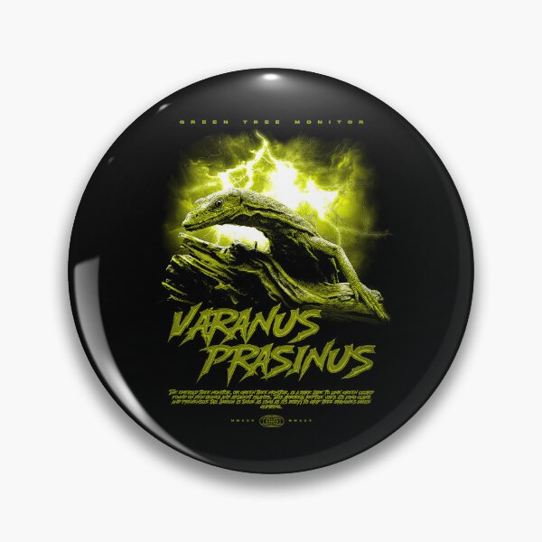 Item preview, Green Tree Monitor Modern Reptile Keeper Streetwear designed and sold by JRRTs.