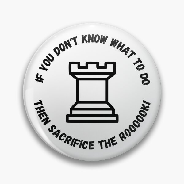 Item preview, Sacrifice the rook  designed and sold by ImagineItNow.