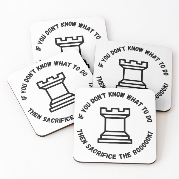 Item preview, Sacrifice the rook  designed and sold by ImagineItNow.