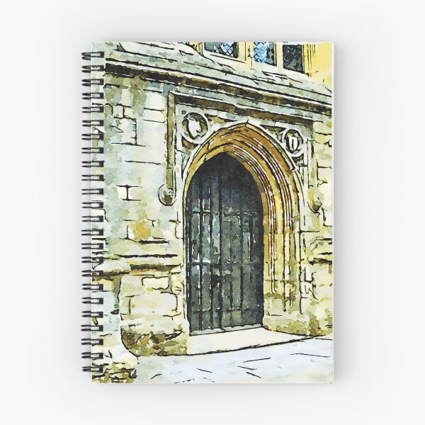 Item preview, Charming watercolor depiction of historic architecture in the Cotswolds, England designed and sold by GestaltImagery.