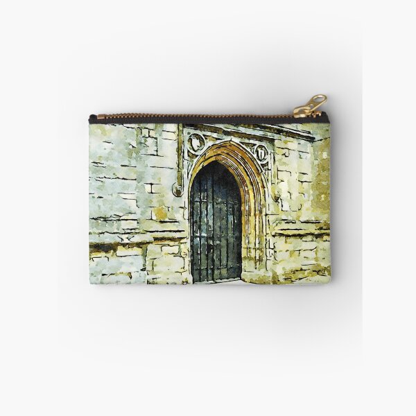 Item preview, Charming watercolor depiction of historic architecture in the Cotswolds, England designed and sold by GestaltImagery.