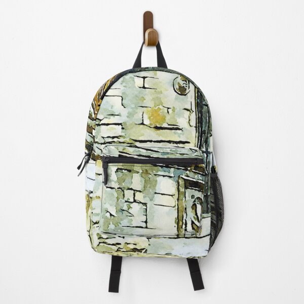Item preview, Charming watercolor depiction of historic architecture in the Cotswolds, England designed and sold by GestaltImagery.