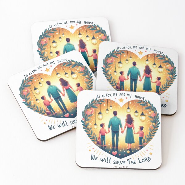 Item preview, As for Me and My House - Faith & Family designed and sold by InfinityTrends.