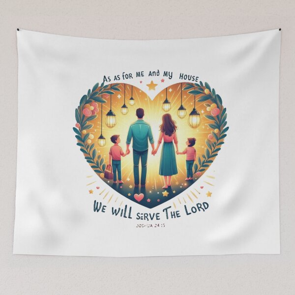 Item preview, As for Me and My House - Faith & Family designed and sold by InfinityTrends.