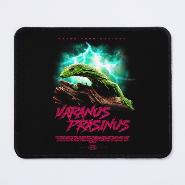Item preview, Green Tree Monitor Modern Reptile Keeper Streetwear designed and sold by JRRTs.