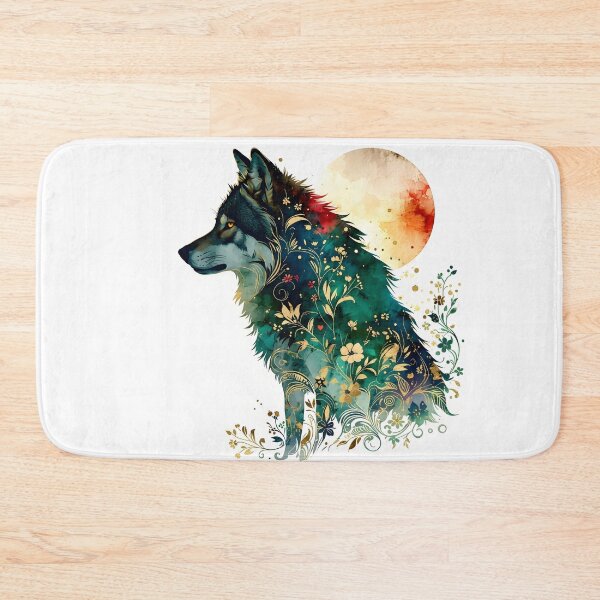 Item preview, Wolf and the moon designed and sold by bogfl.