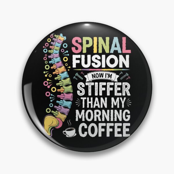 Item preview, Spinal fusion survivor funny designed and sold by MadCatPrints.