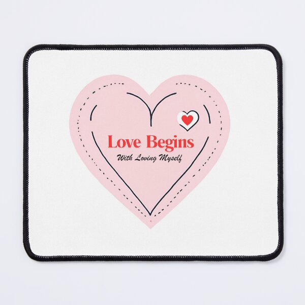 Item preview, Love Begins With Me designed and sold by LevelUpYourMotivation.