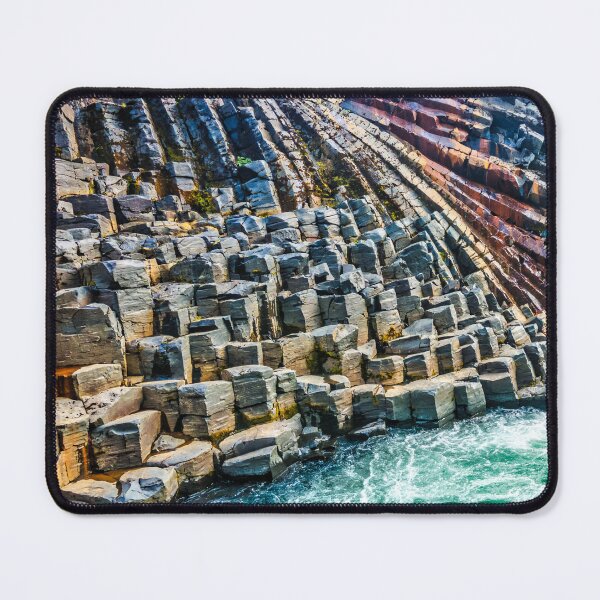 Item preview, Vibrant Basalt Columns by Turquoise Waters designed and sold by Kristvin Gudmundsson.